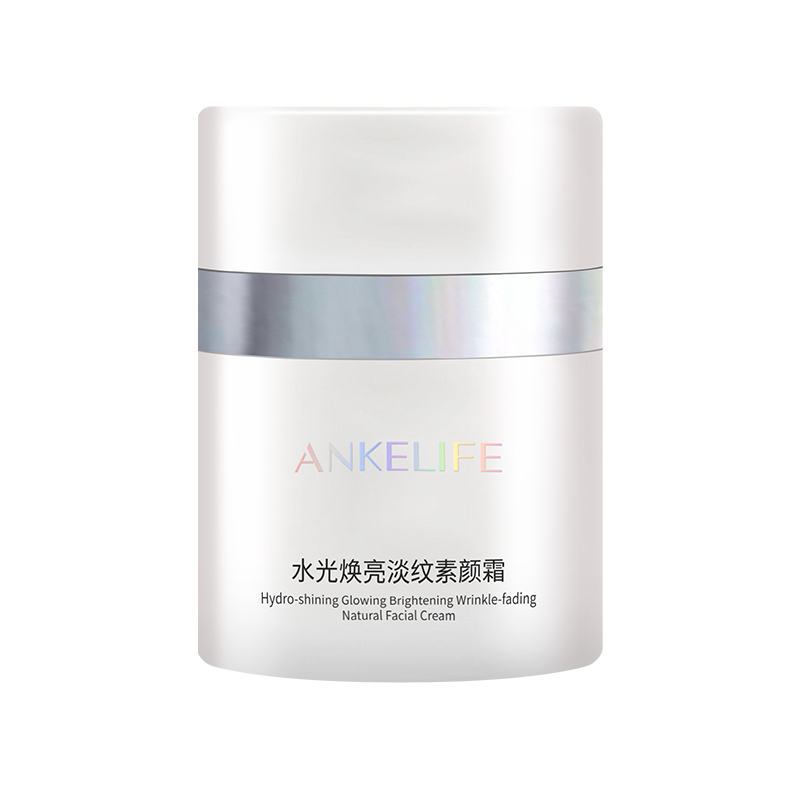 水光煥亮淡紋素顏霜